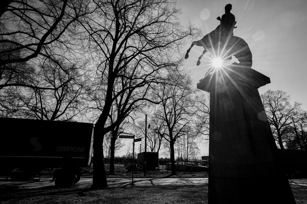 28.2.2021 - Reiterstandbild in Riem