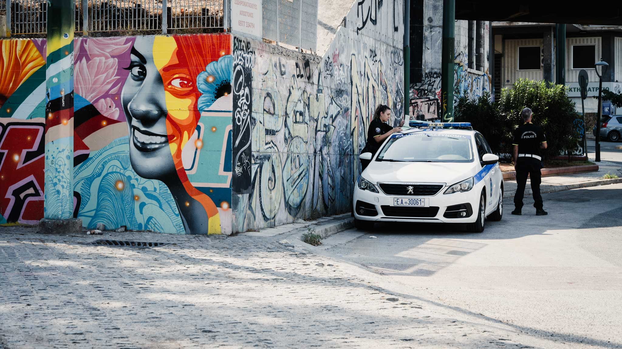 Streetart Tour - Verkehrskontrolle