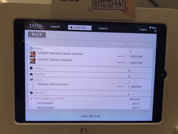 Service beim &bdquo;Japaner&ldquo;