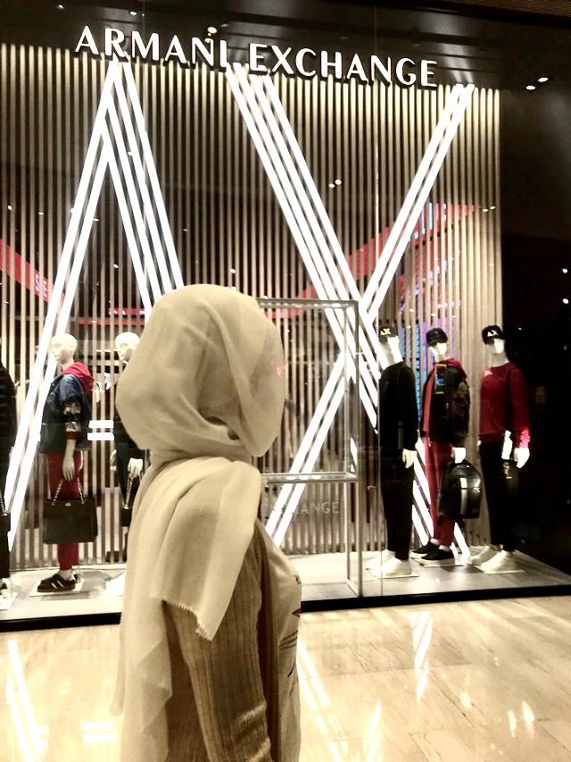 Einer der vielen Shops in der Pavilon Mall