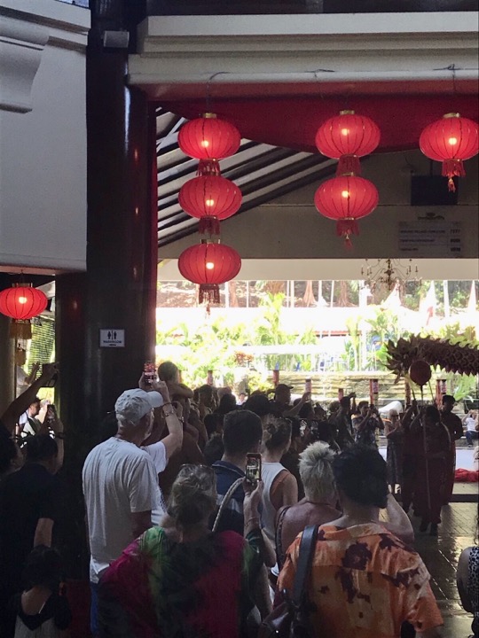 Hotelg&auml;ste filmen den L&ouml;wentanz