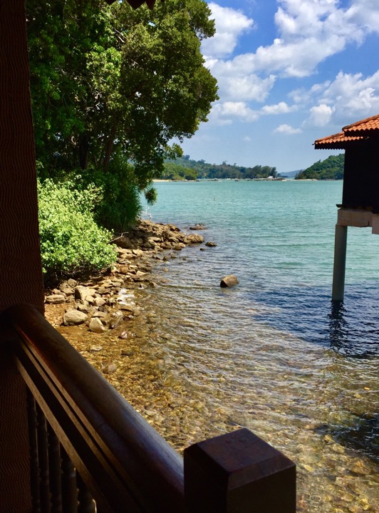 Ausblick zum &bdquo;Hof&ldquo;