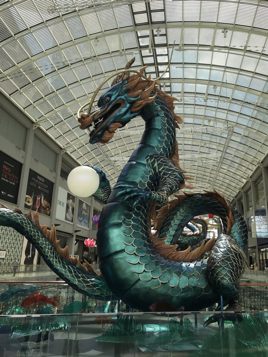 Das Marina Bay Sands feiert das Jahr des Drachens