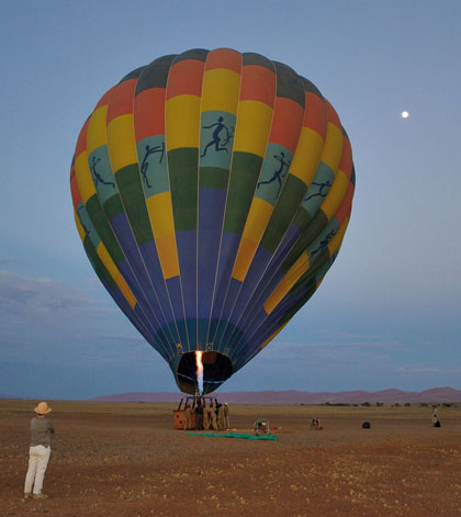 kurz vor dem Abheben