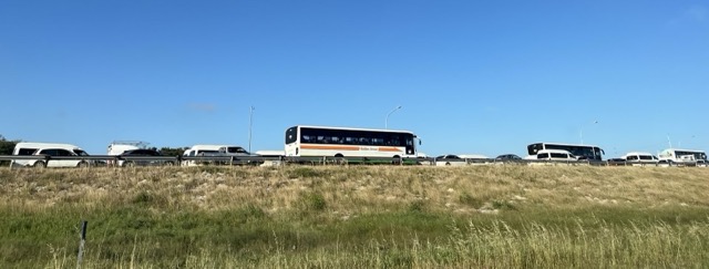 Auf jeder Ausfahrt Stau