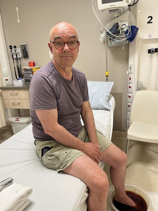 27.3.2026 - au weh und ab in die Notaufnahme der nahen Vergelegen Klinik